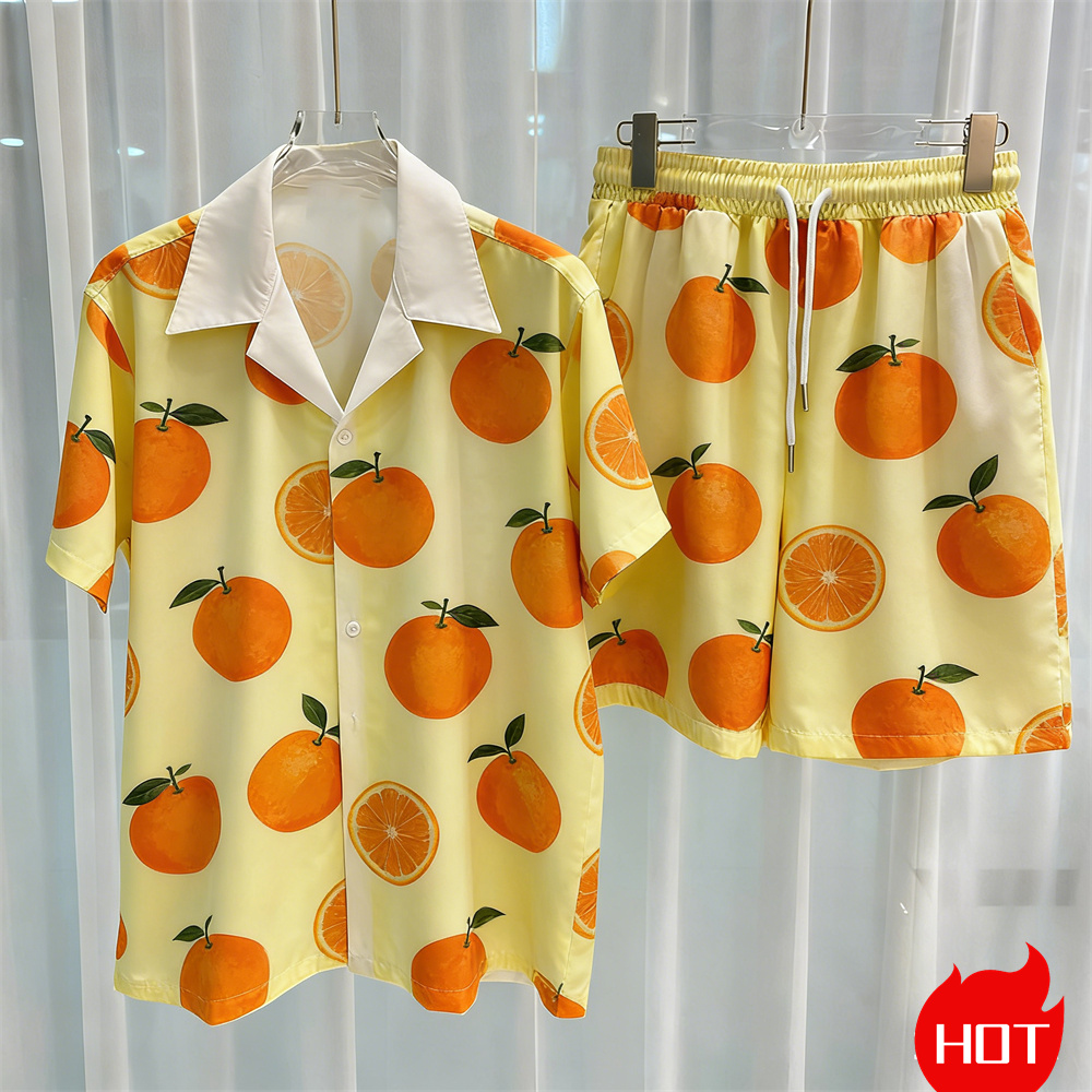 Quality Men'S Fashion - Digital Printed men's Set Fashion two-piece