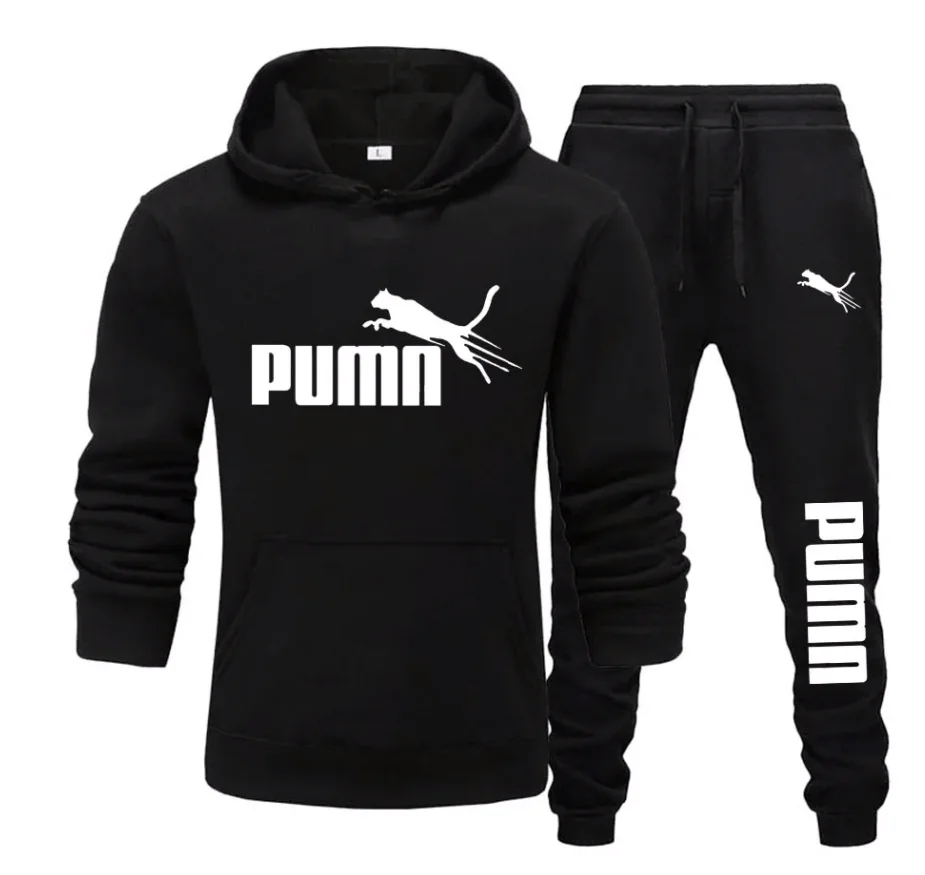 Men'S Fashion Usa - New men's hooded sweatshirt + trousers