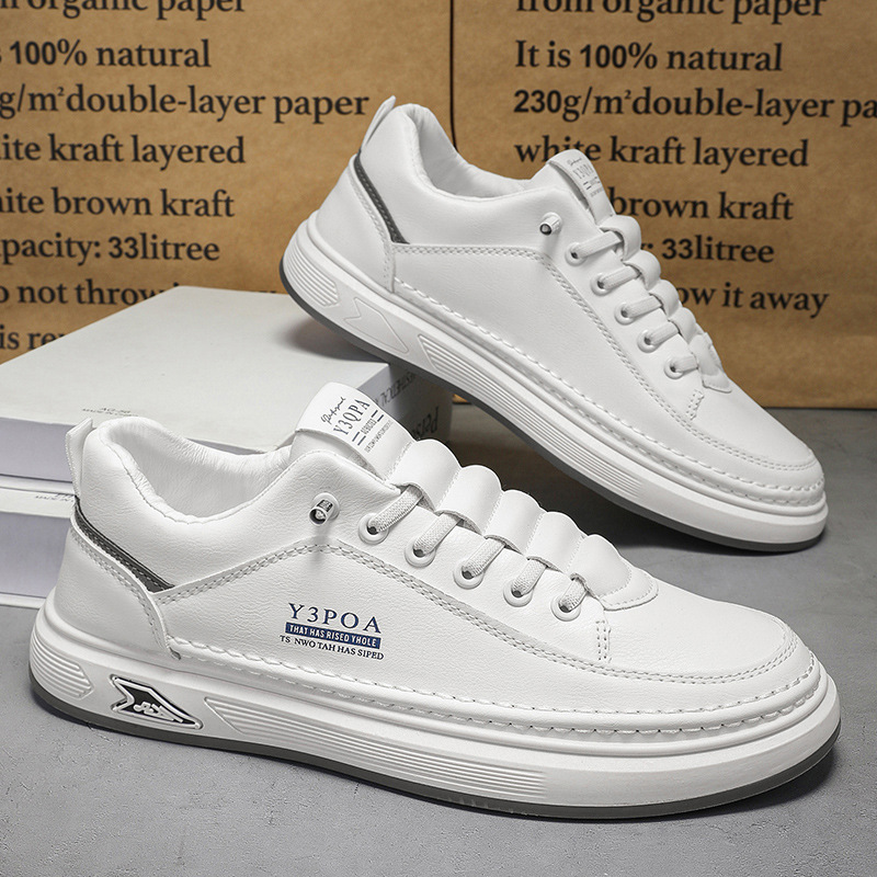 Men Faux Leather Casual Sneake - Men'S Fashion Footwear recension och pris