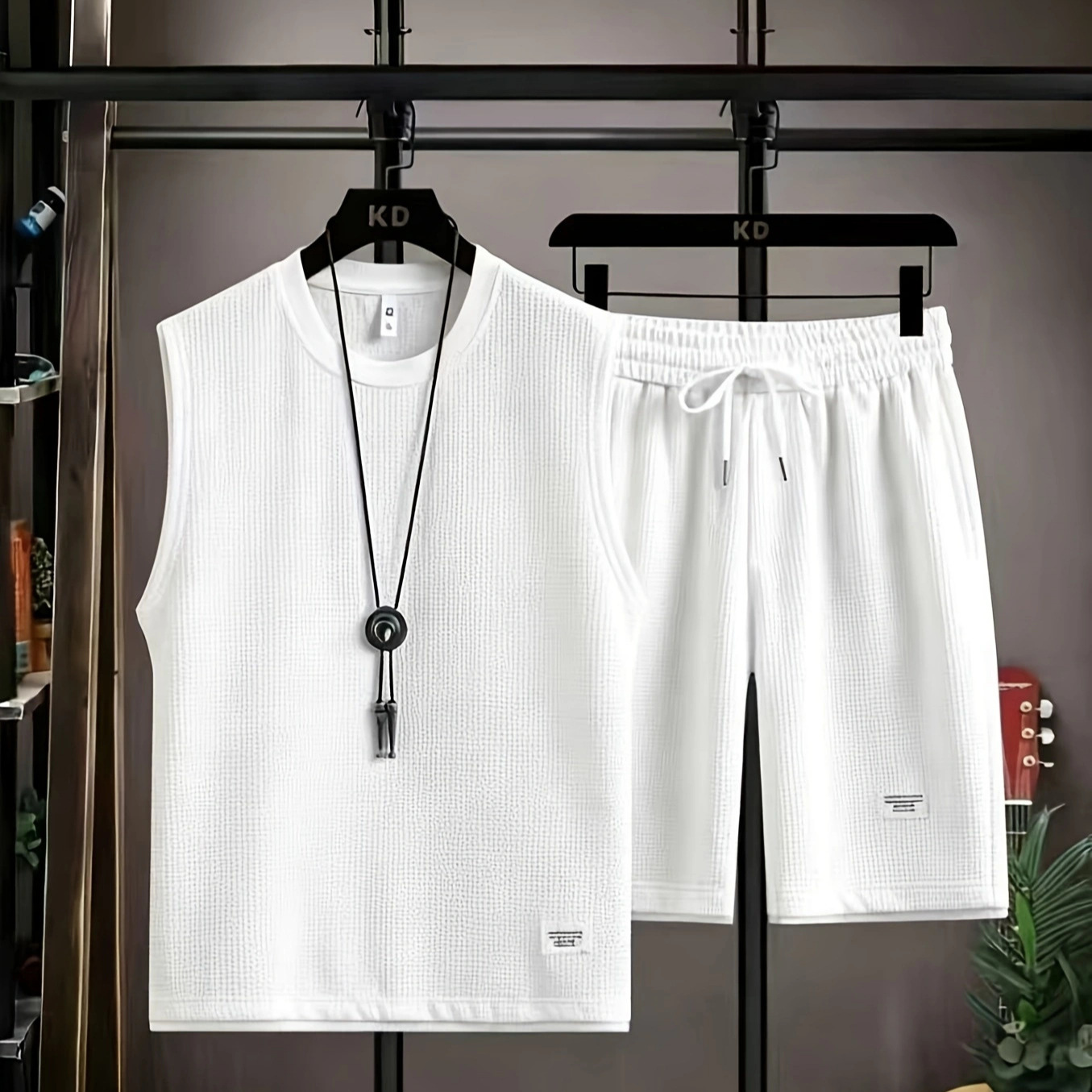 Summer men's vest sets high qu - Quality Men'S Fashion recension och pris