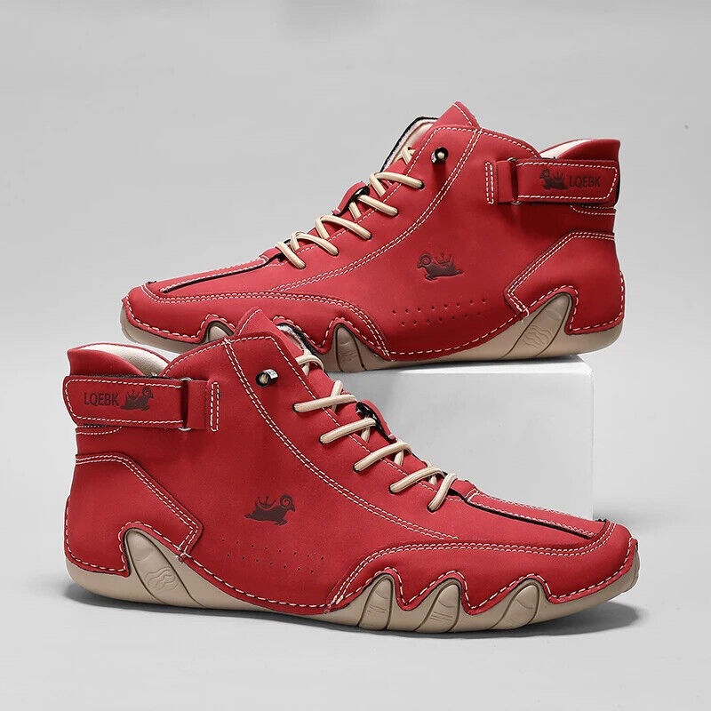 Leather Casual Shoes Sneakers  - Men'S Fashion Footwear recension och pris