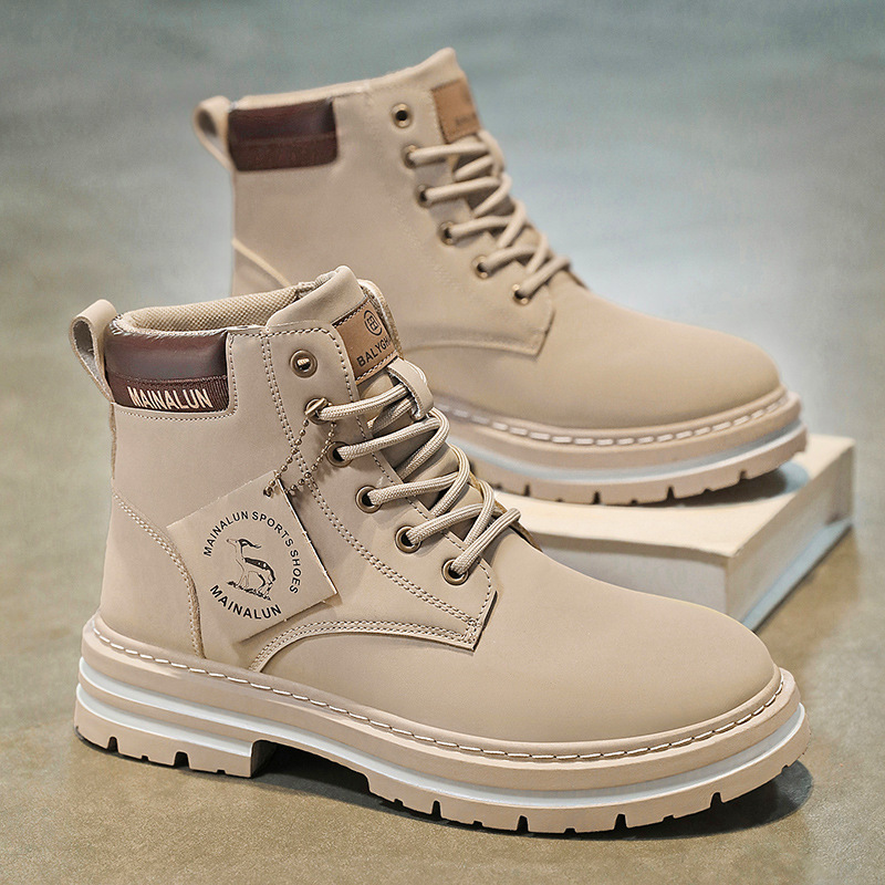 Classic Men High Top Boots Hig - Men'S Fashion Footwear recension och pris