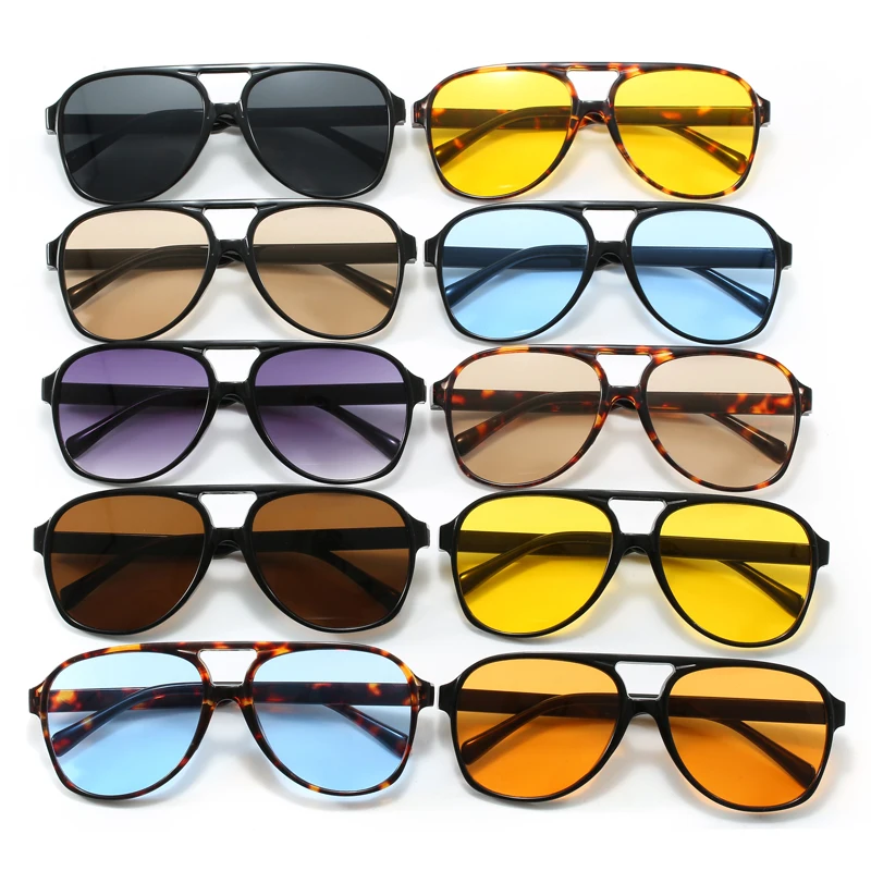 Unisex Fashion Sunglasses UV40 - Men'S Fashion 70S recension och pris