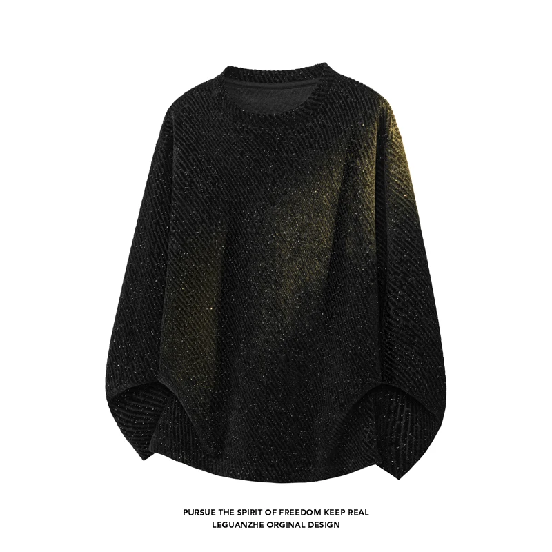Men Diagonal Stripe Textured L - Mens Fashion Casual recension och pris