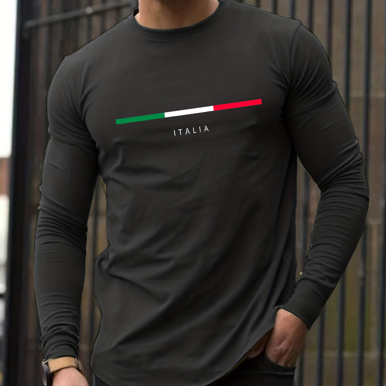 100% pure cotton men's long sl - Mens Fashion Casual recension och pris