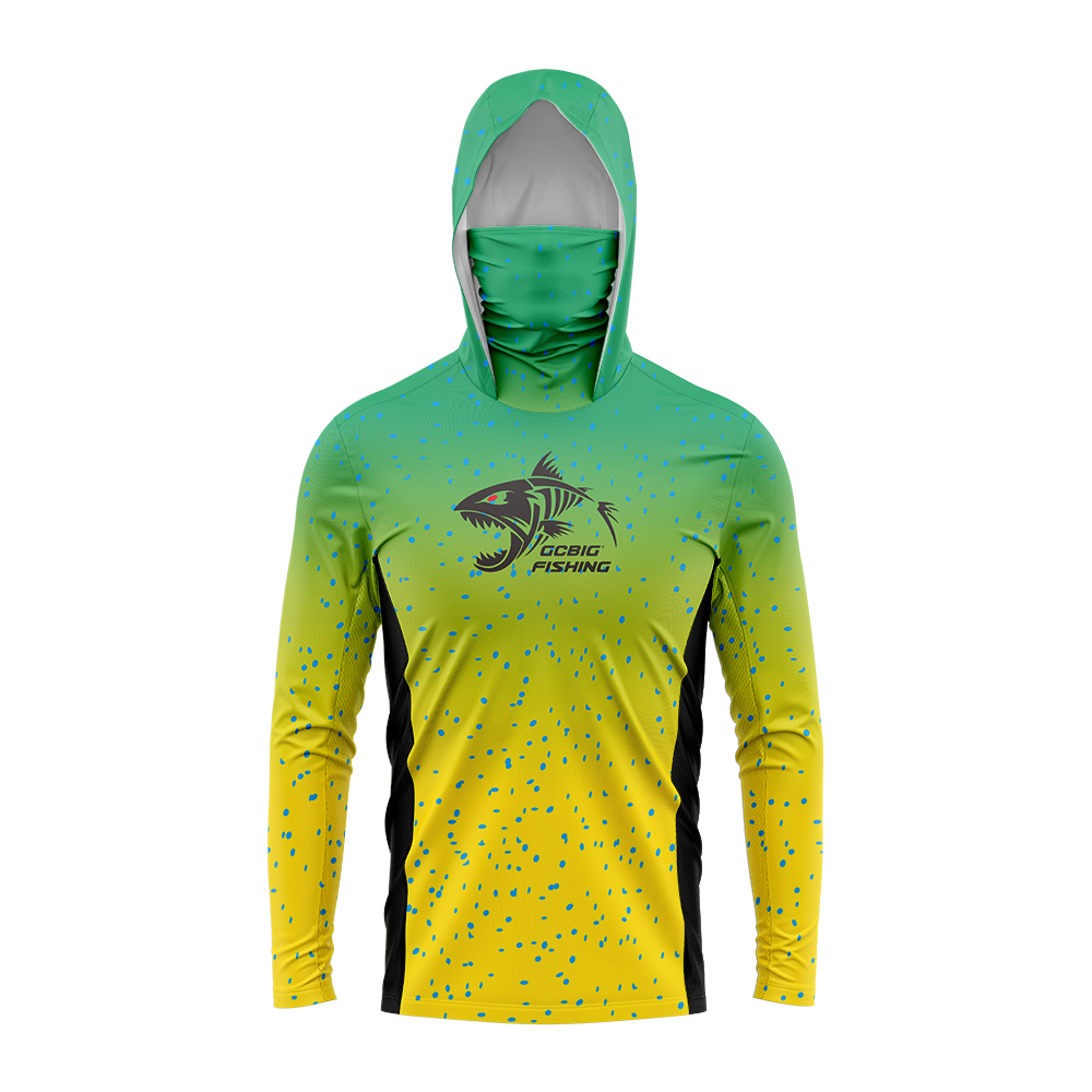 UPF50+ Hooded Fishing Shirt Bu - Mens Fashion Casual recension och pris