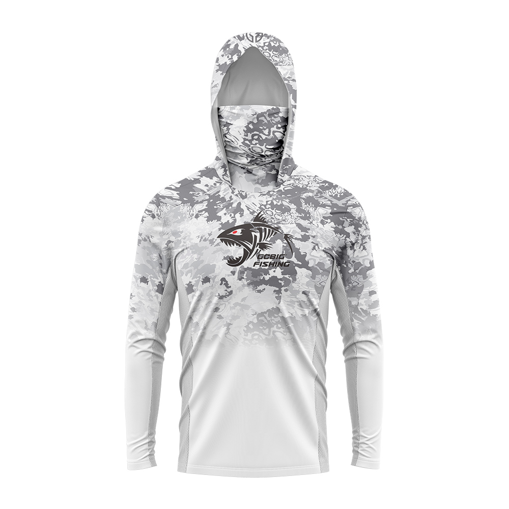UPF50+ Hooded Fishing Shirt Bu - Mens Fashion Casual recension och pris