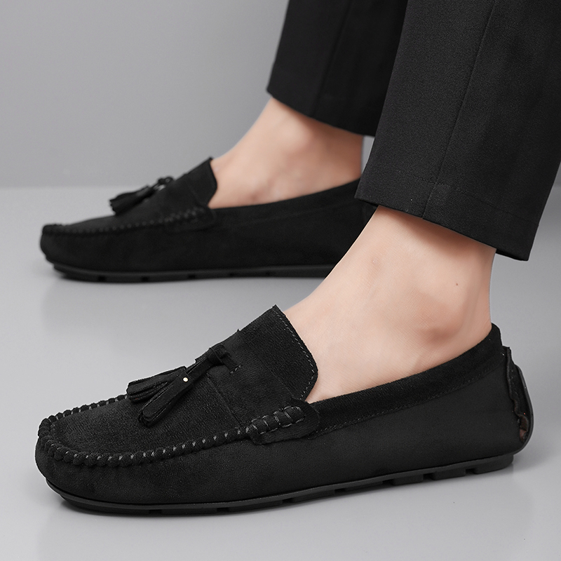 Classic Tassels Men's Loafers  - Suede Loafers Men recension och pris