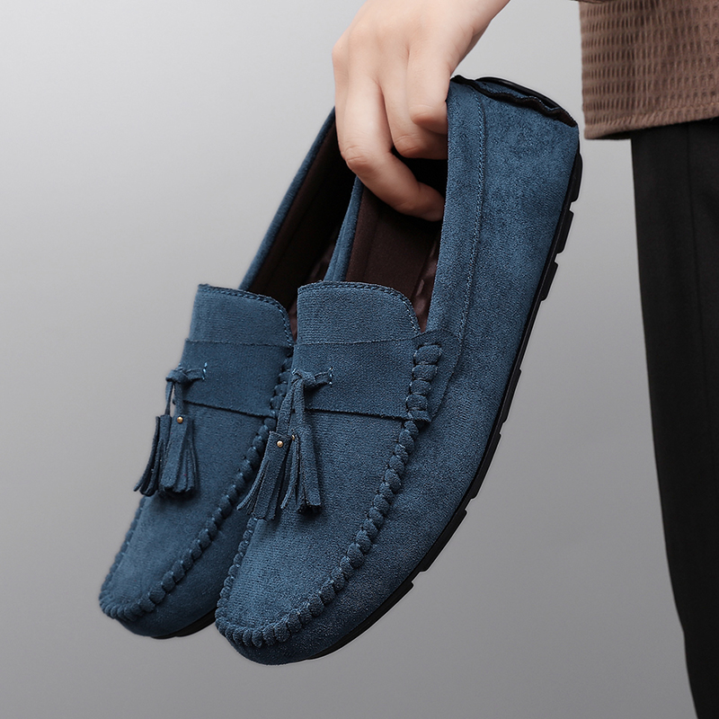 Classic Tassels Men's Loafers  - Suede Loafers Men recension och pris