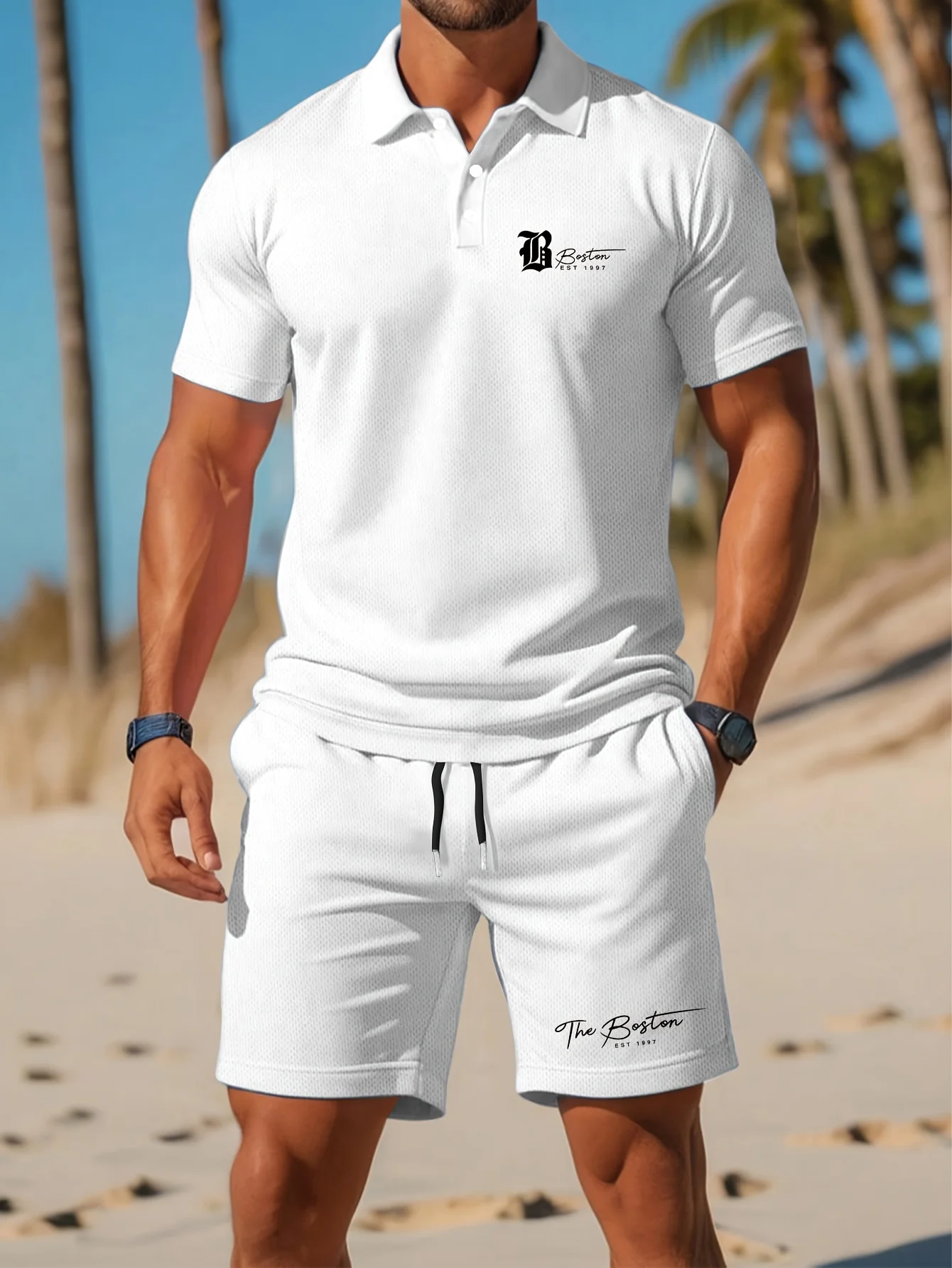 Summer New Men's Polo Shirt Se - Quality Men'S Fashion recension och pris