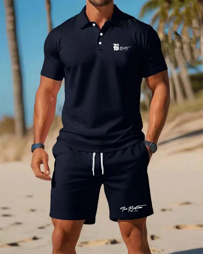 Summer New Men's Polo Shirt Se - Quality Men'S Fashion recension och pris