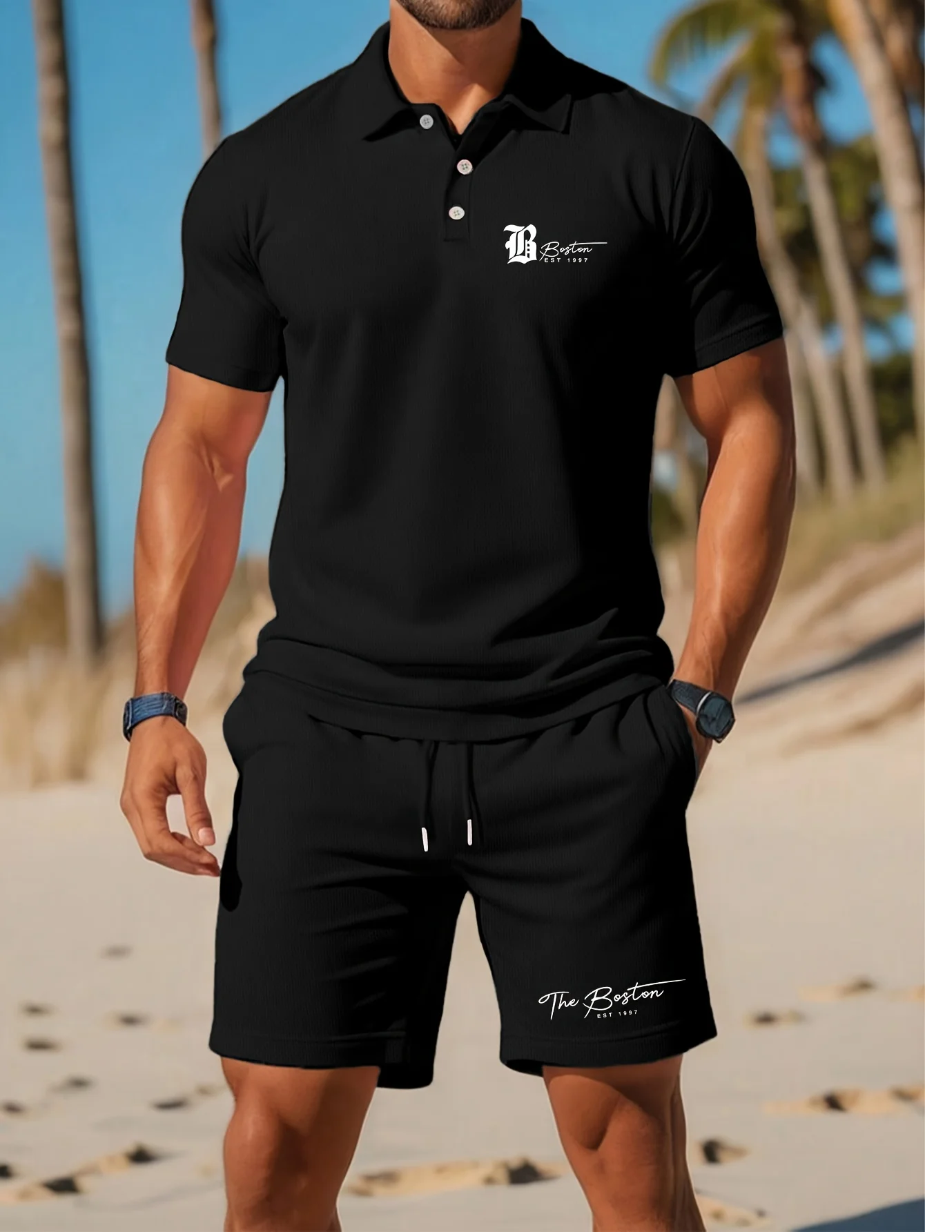 Summer New Men's Polo Shirt Se - Quality Men'S Fashion recension och pris