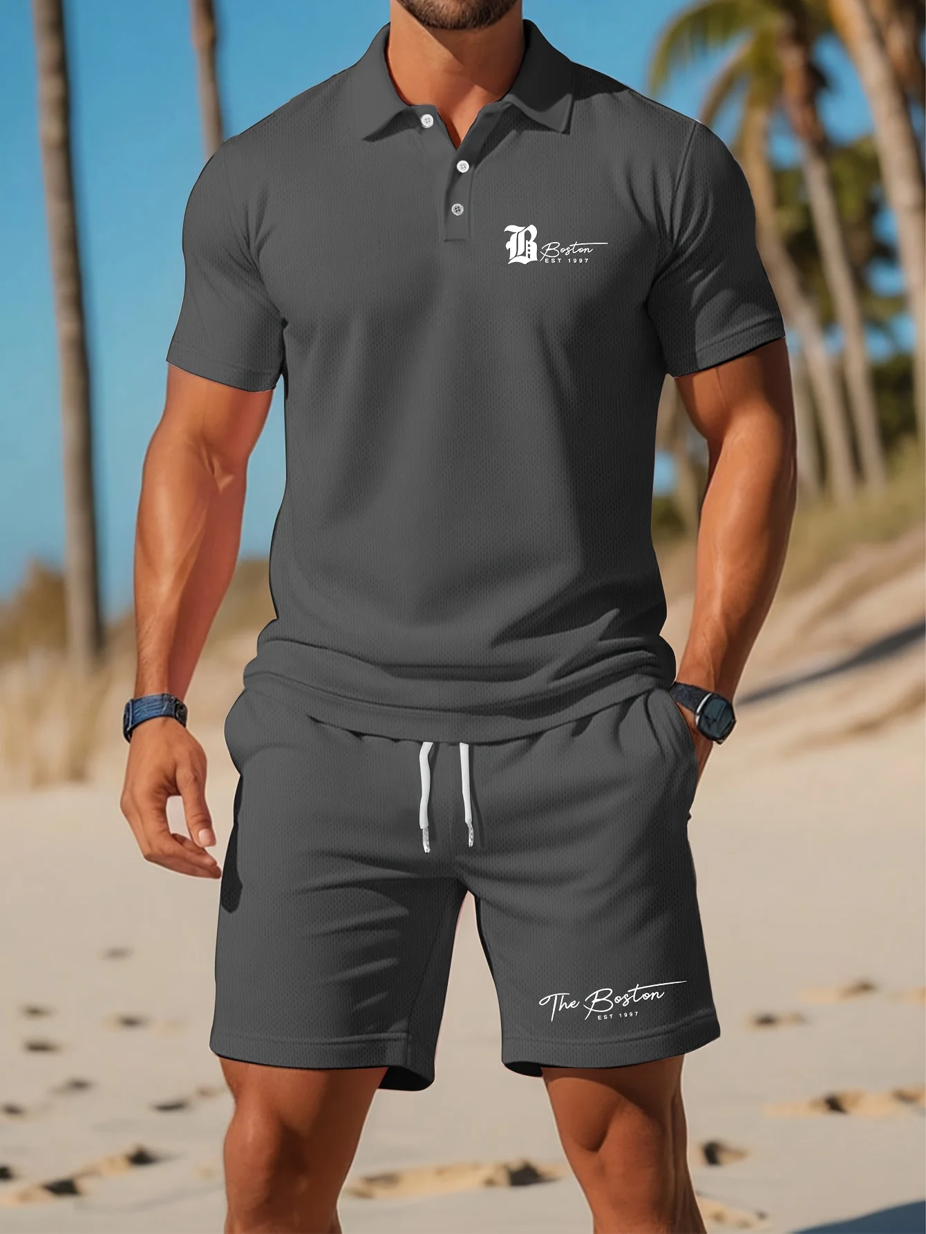 Summer New Men's Polo Shirt Se - Quality Men'S Fashion recension och pris