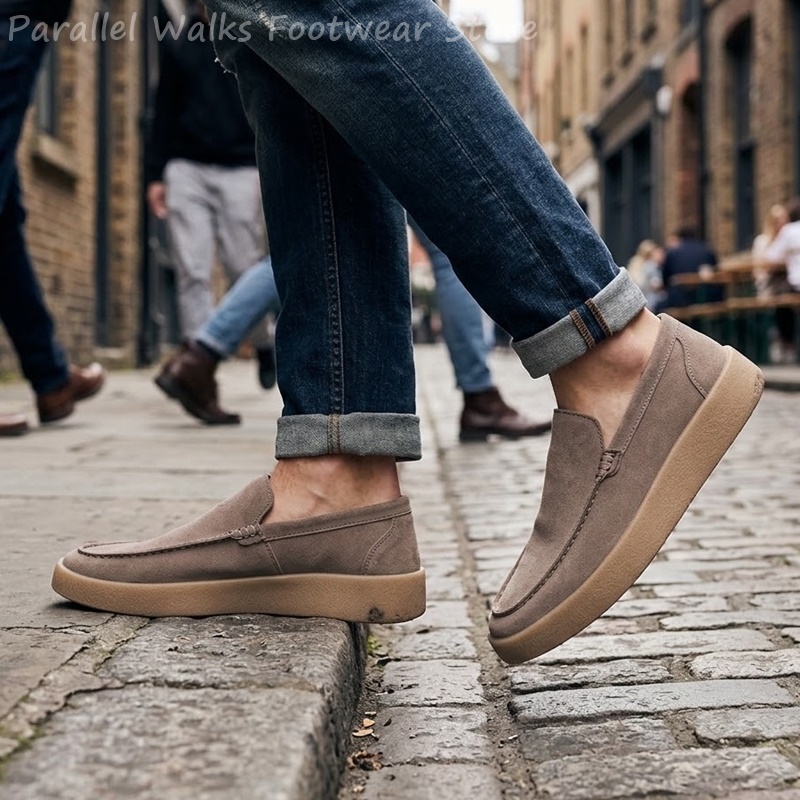 Men's Suede Slip On Loafers Mo - Suede Loafers Men recension och pris