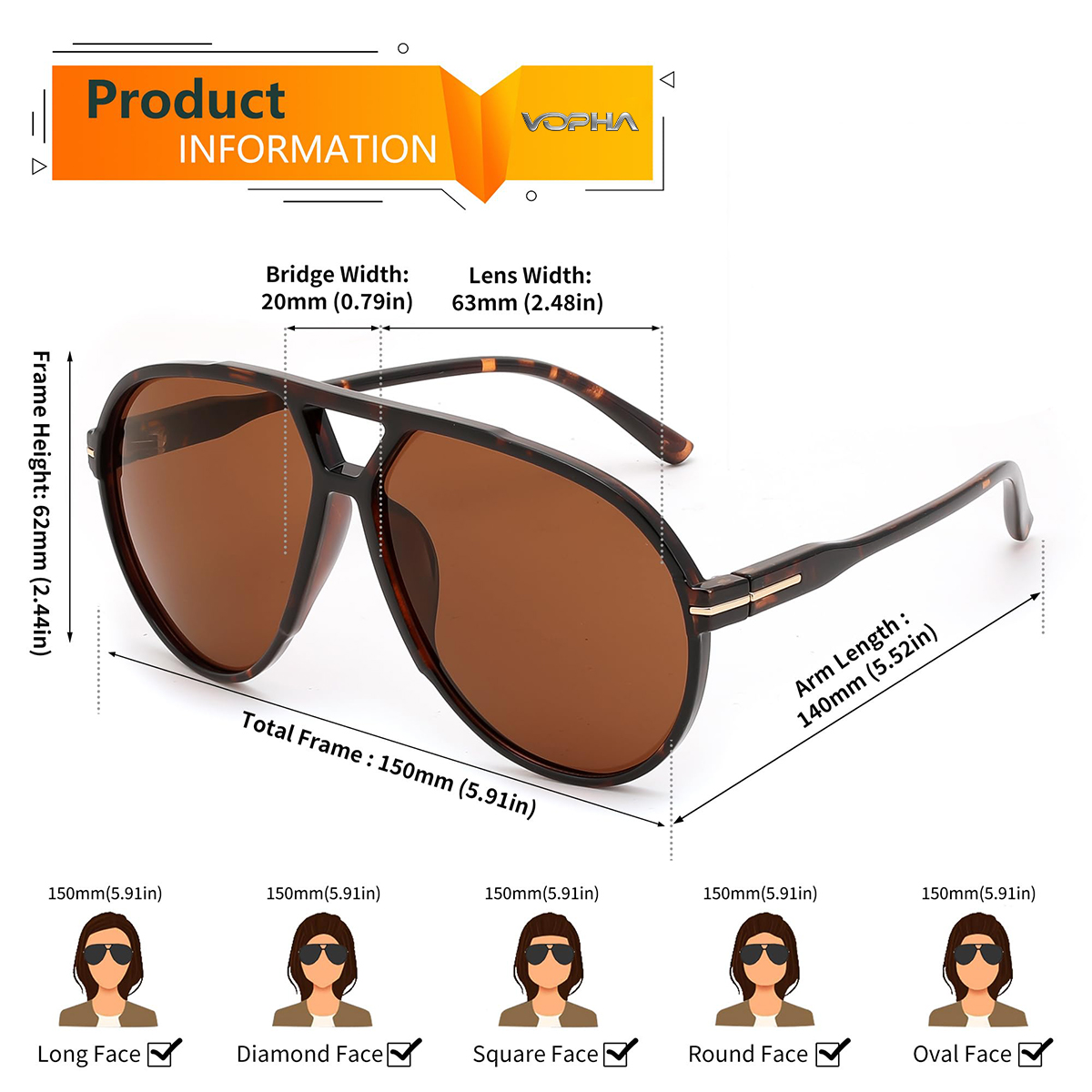 Retro Aviator Sunglasses for W - Men'S Fashion 70S recension och pris