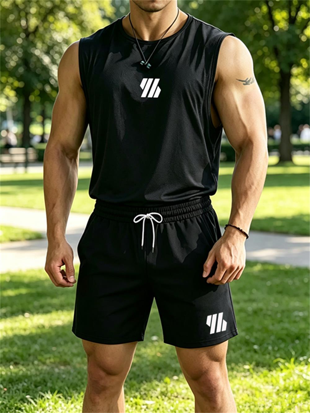2026 new Men's Brand Vest Two- - Mens Fashion Casual recension och pris