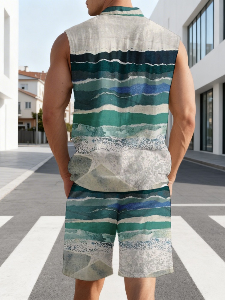 Fashion Summer Men's 2Pcs Set  - Men'S Fashion Outfits 2026 recension och pris