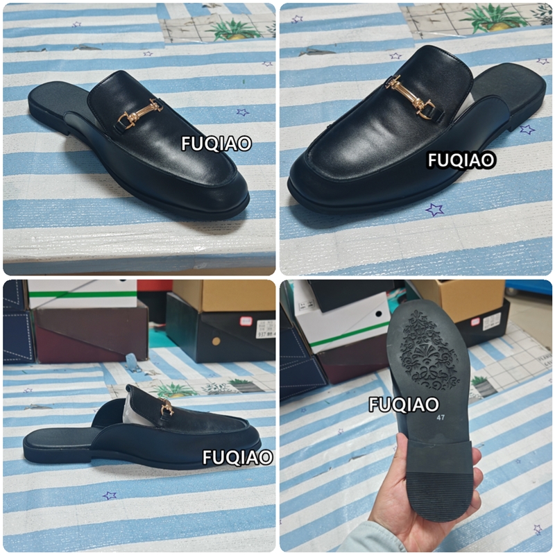 Casual Mules Men Leather Loafe - Suede Loafers Men recension och pris