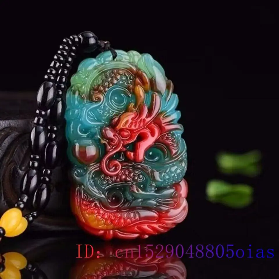 Real Jade Dragon Pendant Neckl - Men'S Fashion Usa recension och pris
