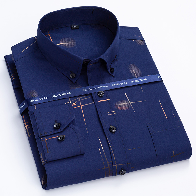New Plaid Shirts For Men Long  - Dress Shirt Non-Iron recension och pris
