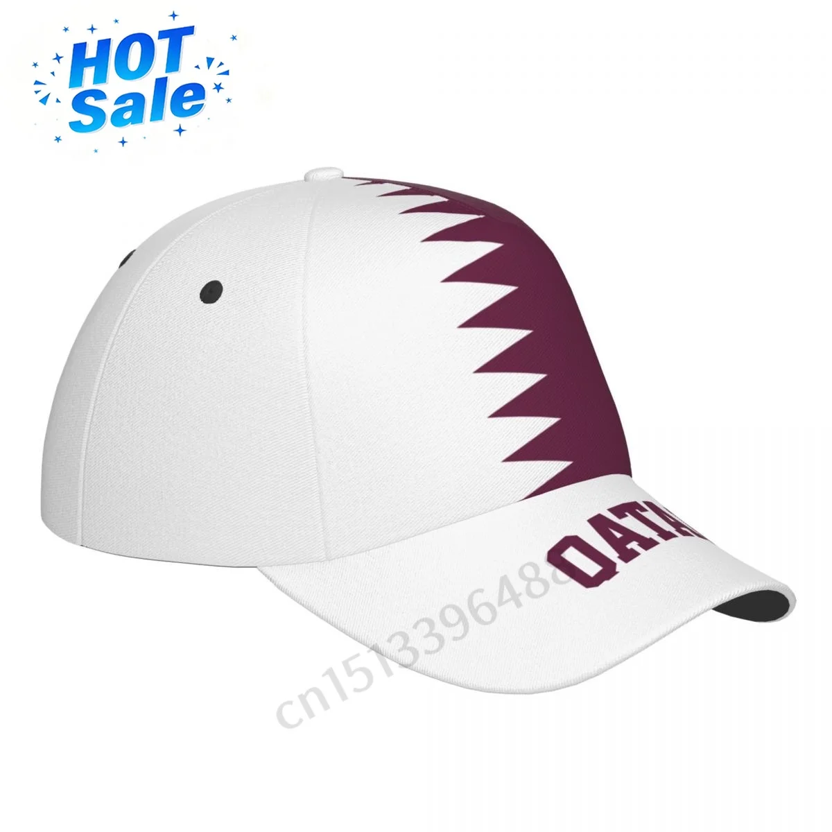 Custom Hats 2025 Qatar Flag 3D - Men'S Fashion Qatar recension och pris