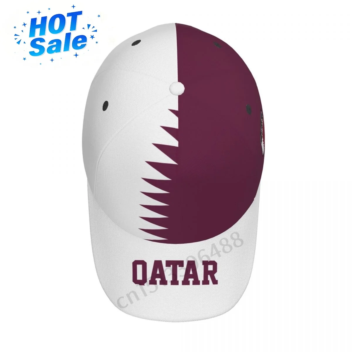 Custom Hats 2025 Qatar Flag 3D - Men'S Fashion Qatar recension och pris