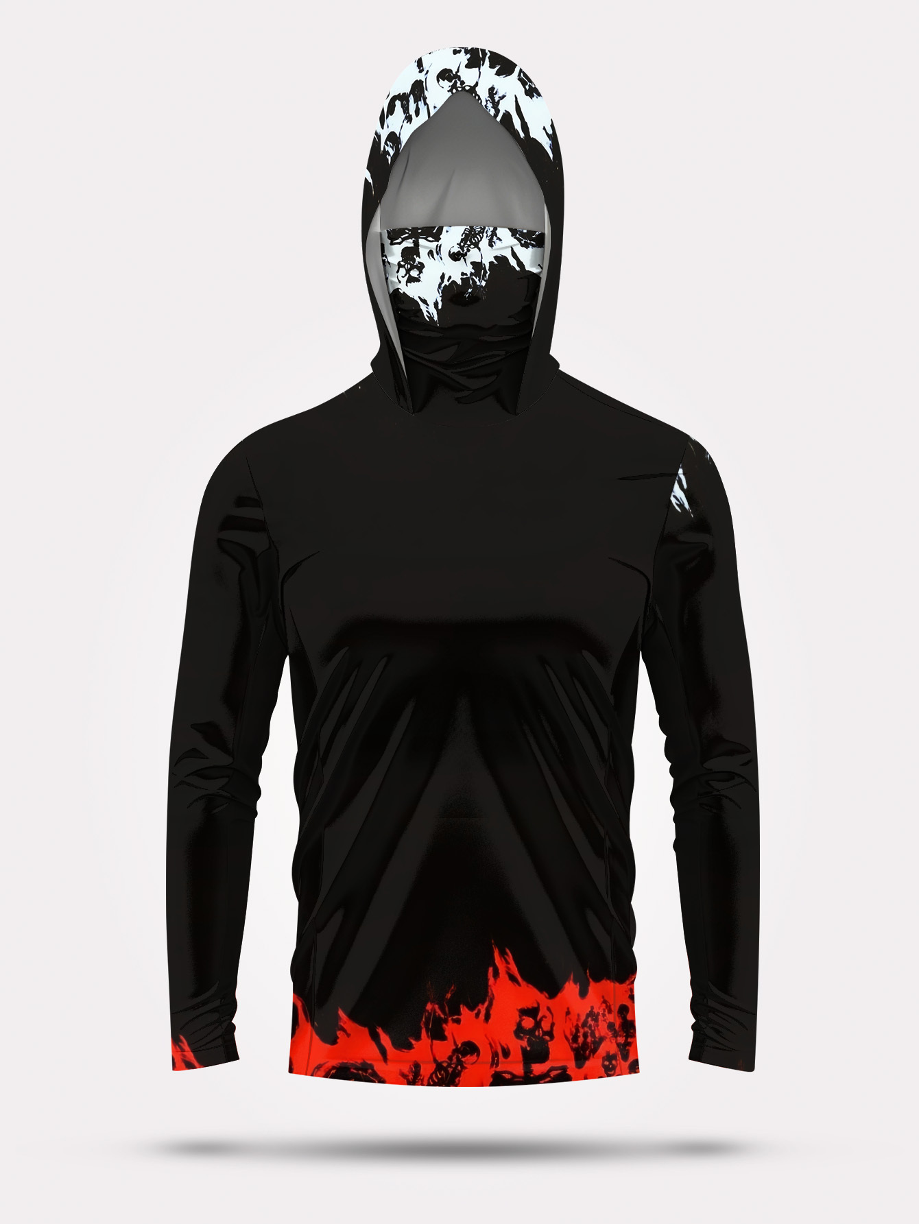 Men Hood Fishing Shirt long sl - Men'S Fashion T Shirts recension och pris