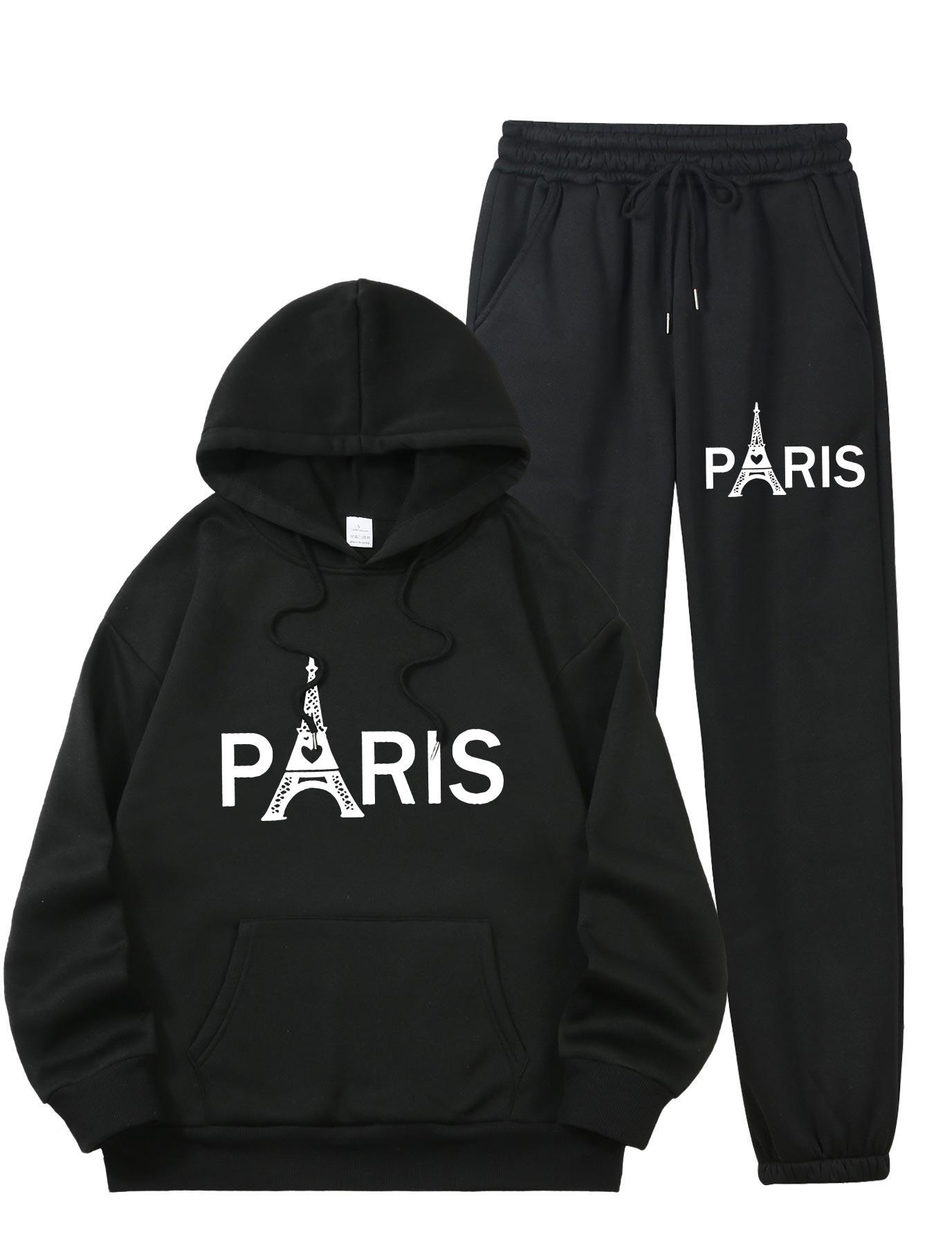 Ladies Paris Eiffel Tower Prin - Mens Fashion Casual recension och pris