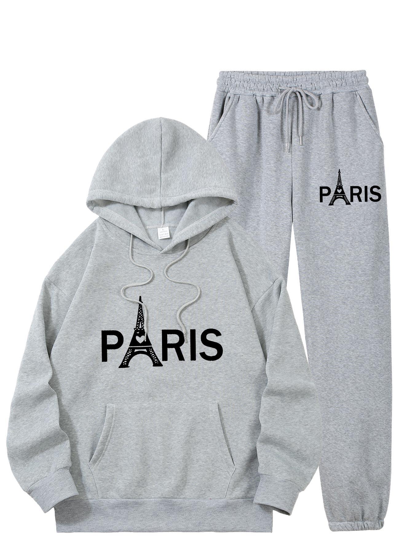 Ladies Paris Eiffel Tower Prin - Mens Fashion Casual recension och pris