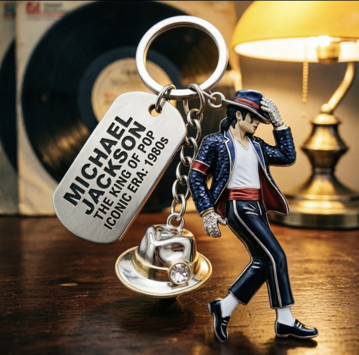 Michael Jackson Keychain, Clas - Men'S Fashion Usa recension och pris