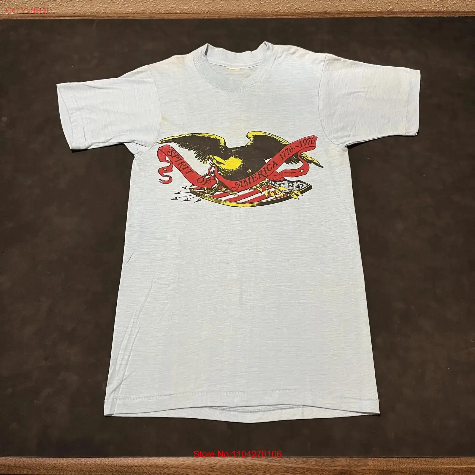 Vintage Spirit Of America T Sh - Men'S Fashion 70S recension och pris
