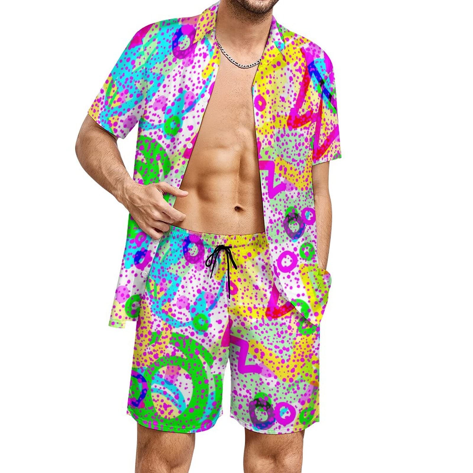 Summer Irregular Geometric 3D  - Quality Men'S Fashion recension och pris
