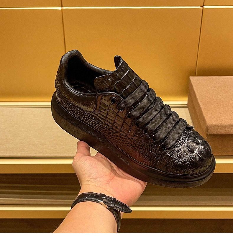 2025 summer crocodile print bl - Suede Loafers Men recension och pris