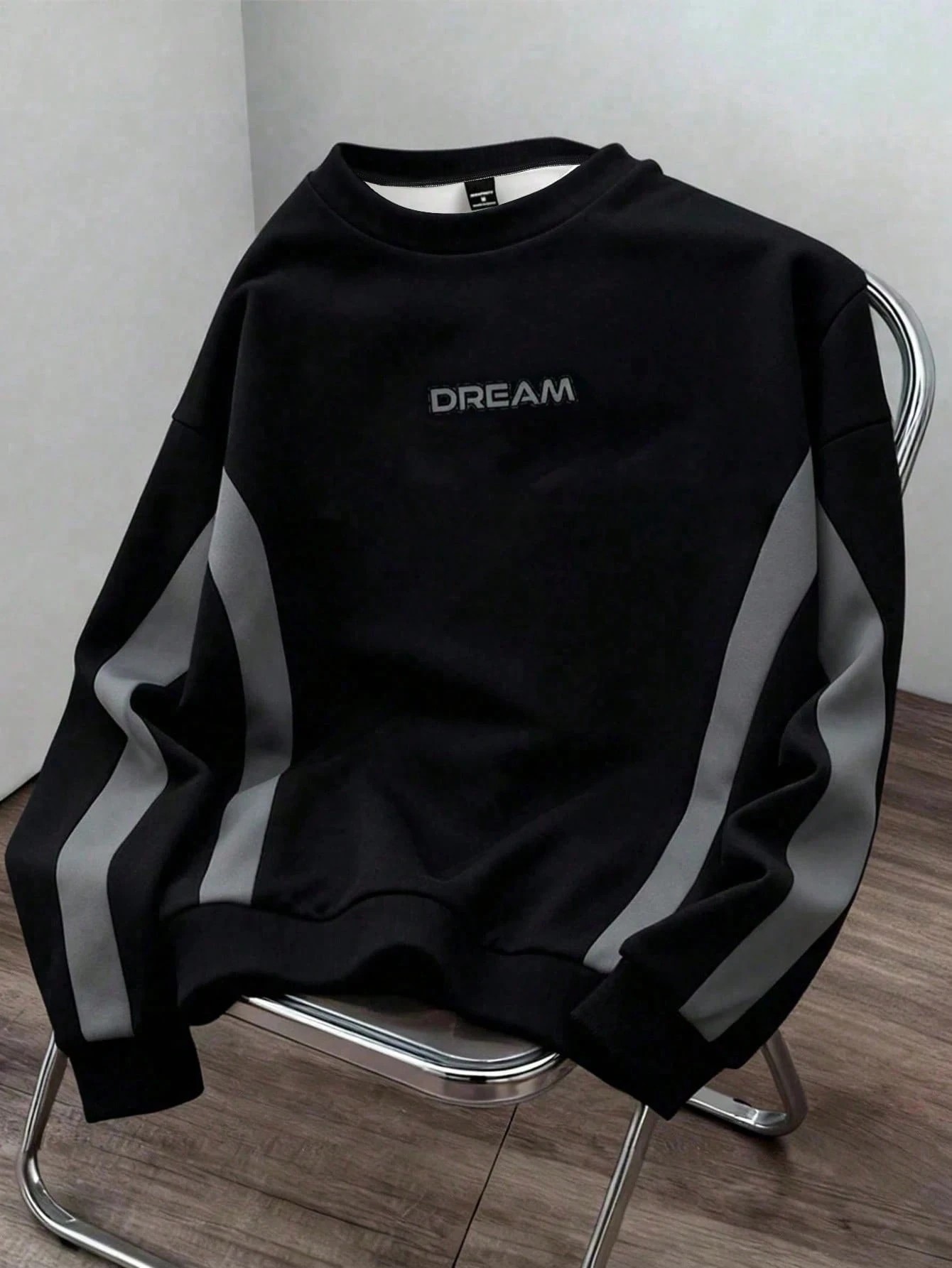 Fall/Winter Men's Round-neck S - Mens Fashion Casual recension och pris