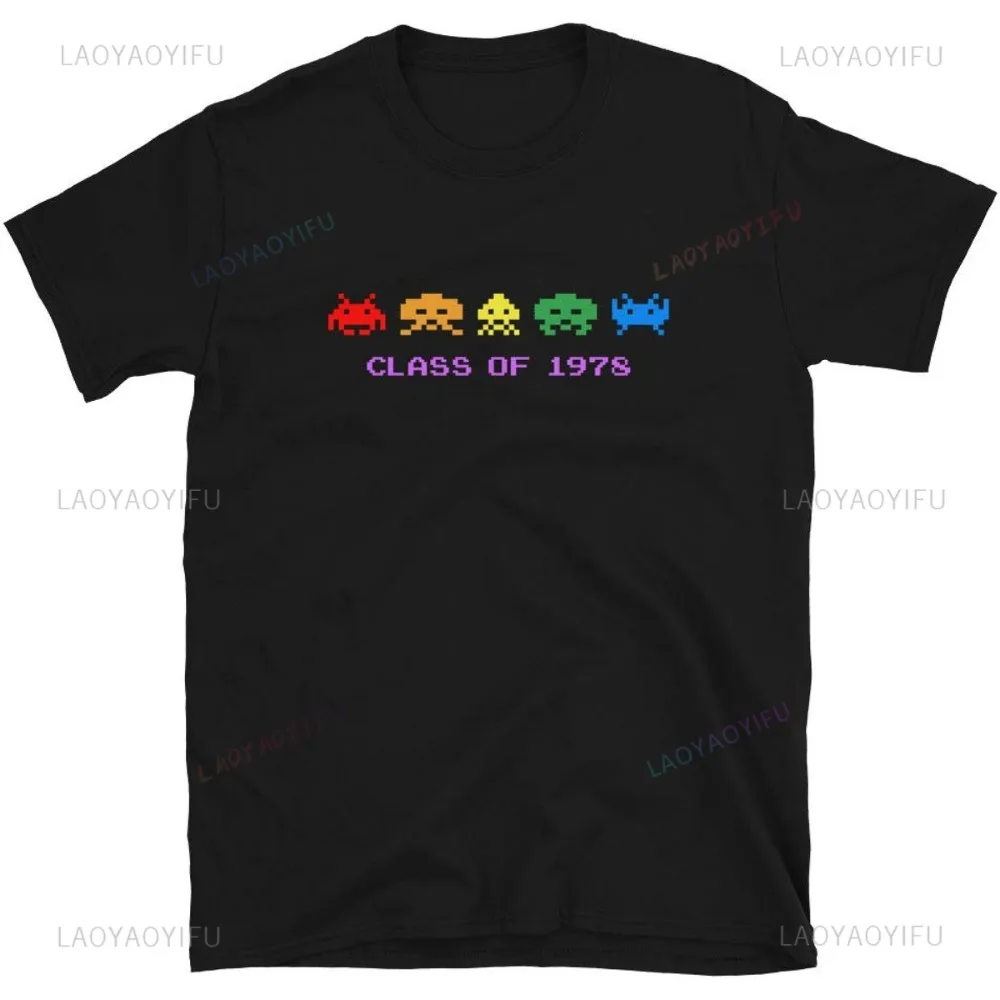 80s 70s Arcade Galaga Video Ga - Men'S Fashion 70S recension och pris