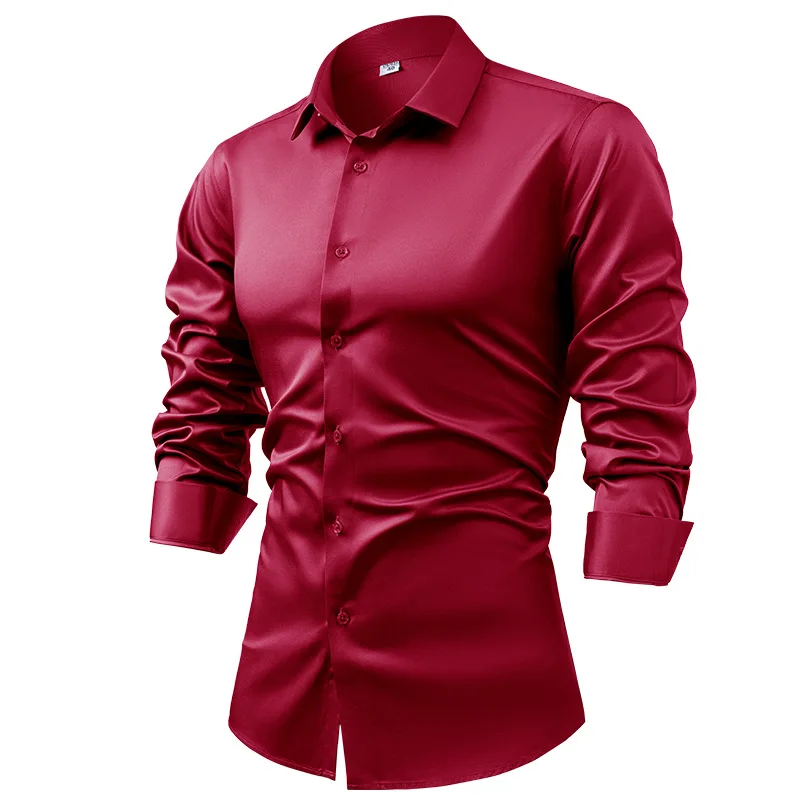 2025 Spring Autumn Royal Blue  - Dress Shirt Non-Iron recension och pris