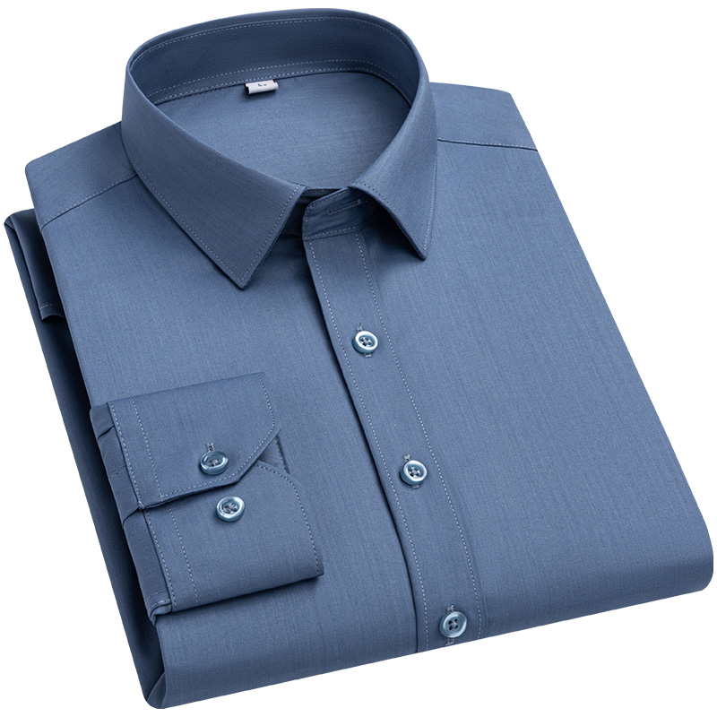 New Bamboo Fiber Elastic Men's - Dress Shirt Non-Iron recension och pris