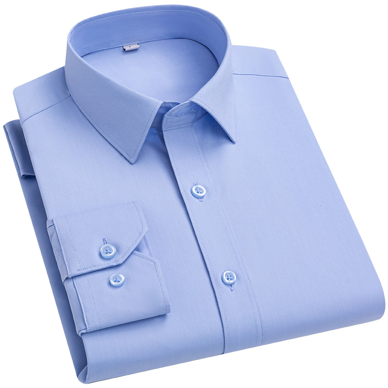 New Bamboo Fiber Elastic Men's - Dress Shirt Non-Iron recension och pris
