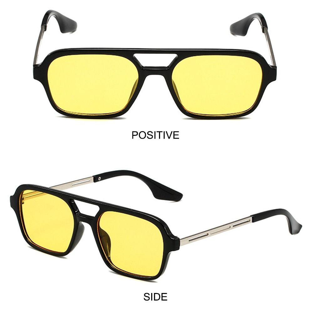 Fashion UV400 Protection Squar - Men'S Fashion 70S recension och pris