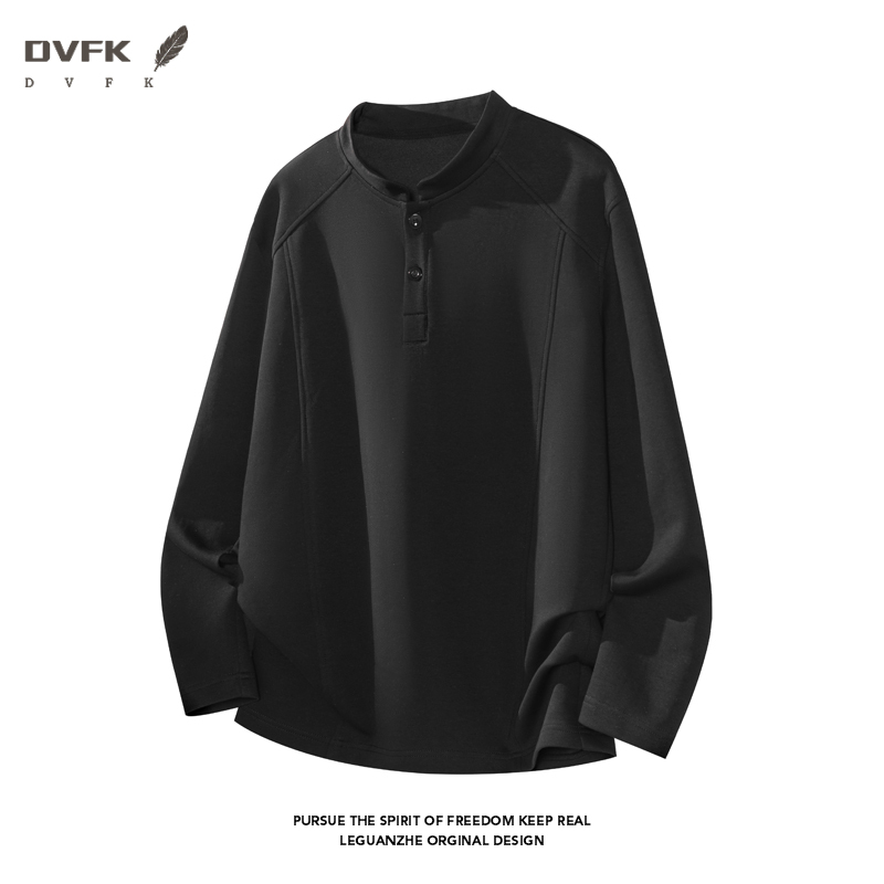 Men Raglan Sleeve Henley Long  - Mens Fashion Casual recension och pris