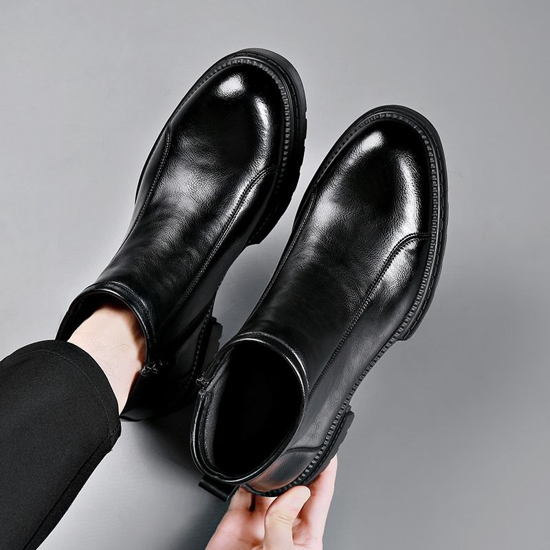 New 2026 Men Leather Slip On B - Men'S Fashion Footwear recension och pris