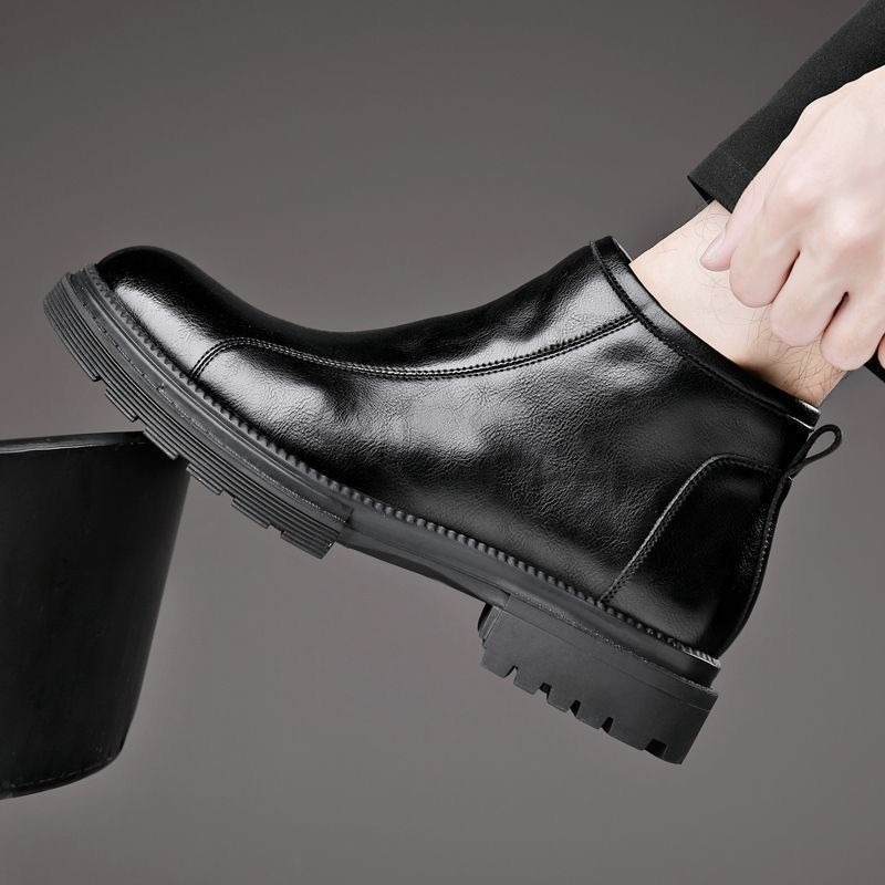 New 2026 Men Leather Slip On B - Men'S Fashion Footwear recension och pris