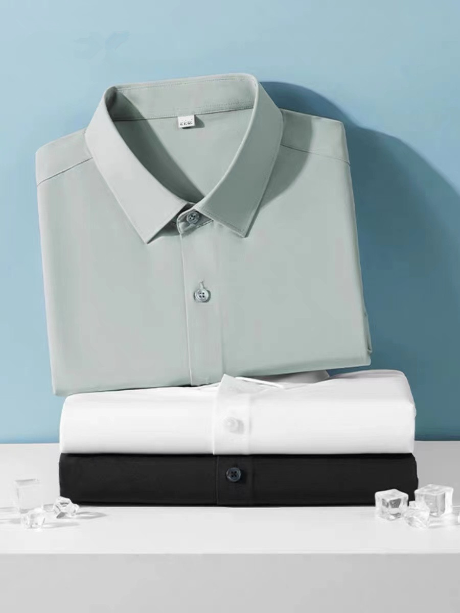 Men's Business Shirt Long Slee - Dress Shirt Non-Iron recension och pris