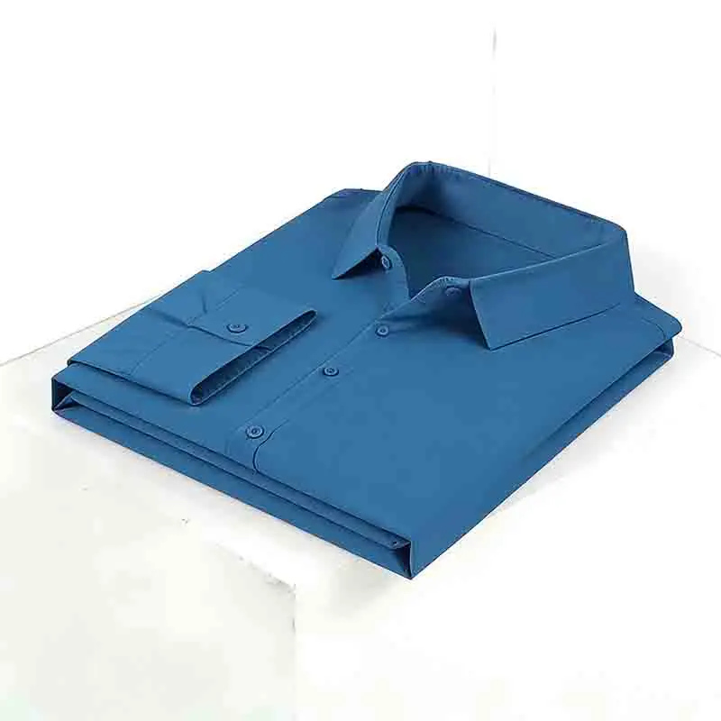 2026 Men's Solid  Long Sleeve  - Dress Shirt Non-Iron recension och pris
