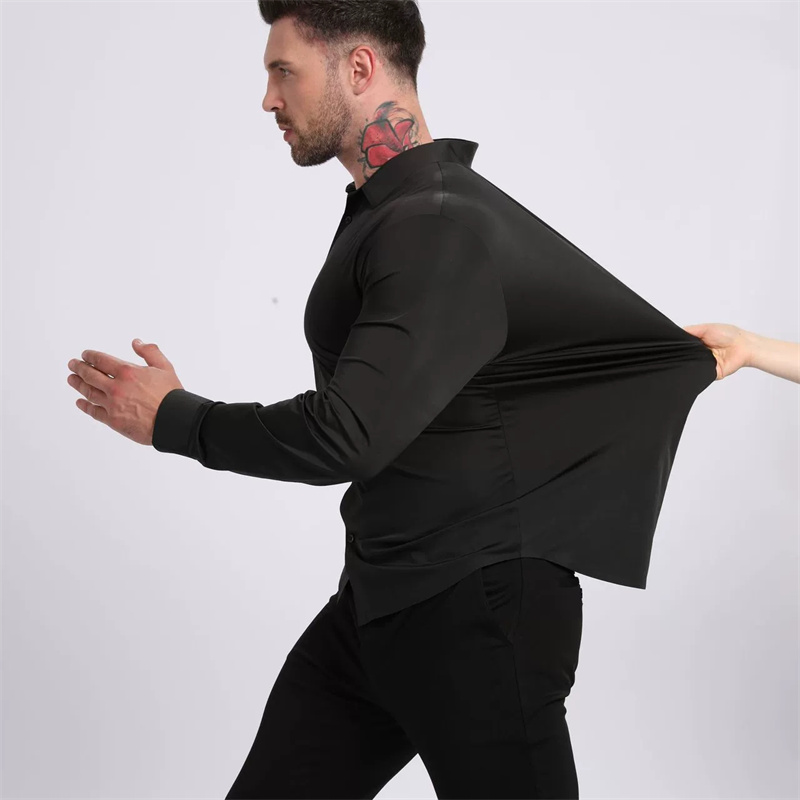 US/EU Size 3XL 105KG high-end  - Dress Shirt Non-Iron recension och pris