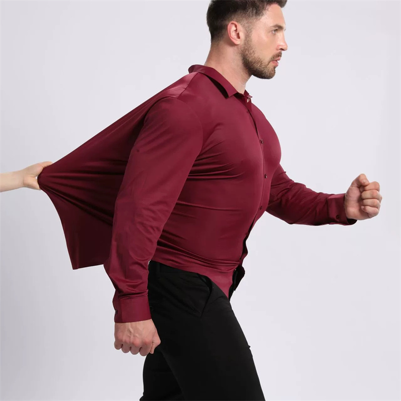 US/EU Size 3XL 105KG high-end  - Dress Shirt Non-Iron recension och pris