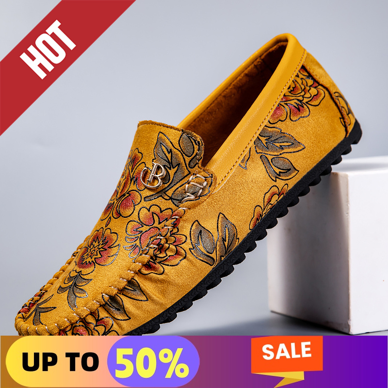 Leisure Leather Loafers Men De - Suede Loafers Men recension och pris