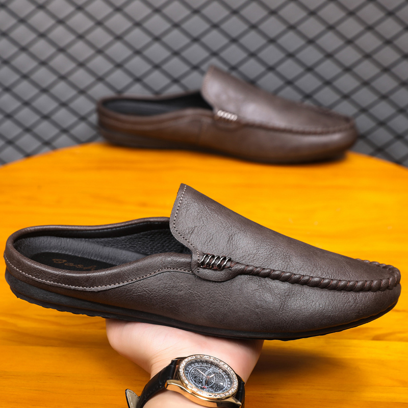 Hot Sale Men's Half Shoes Comf - Suede Loafers Men recension och pris