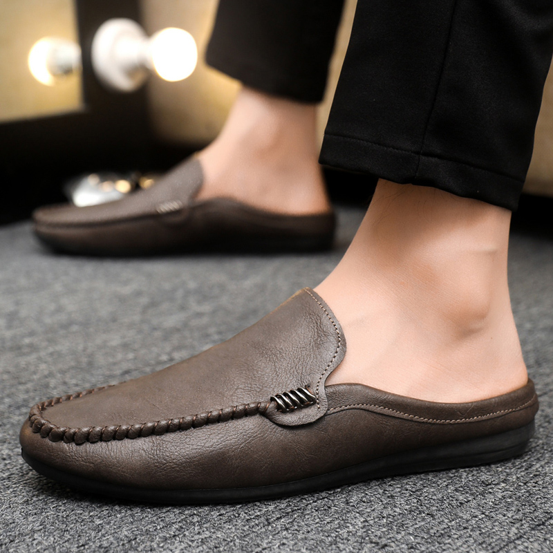Hot Sale Men's Half Shoes Comf - Suede Loafers Men recension och pris