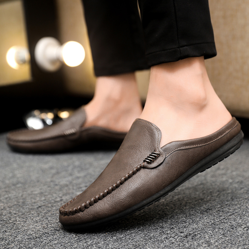 Hot Sale Men's Half Shoes Comf - Suede Loafers Men recension och pris